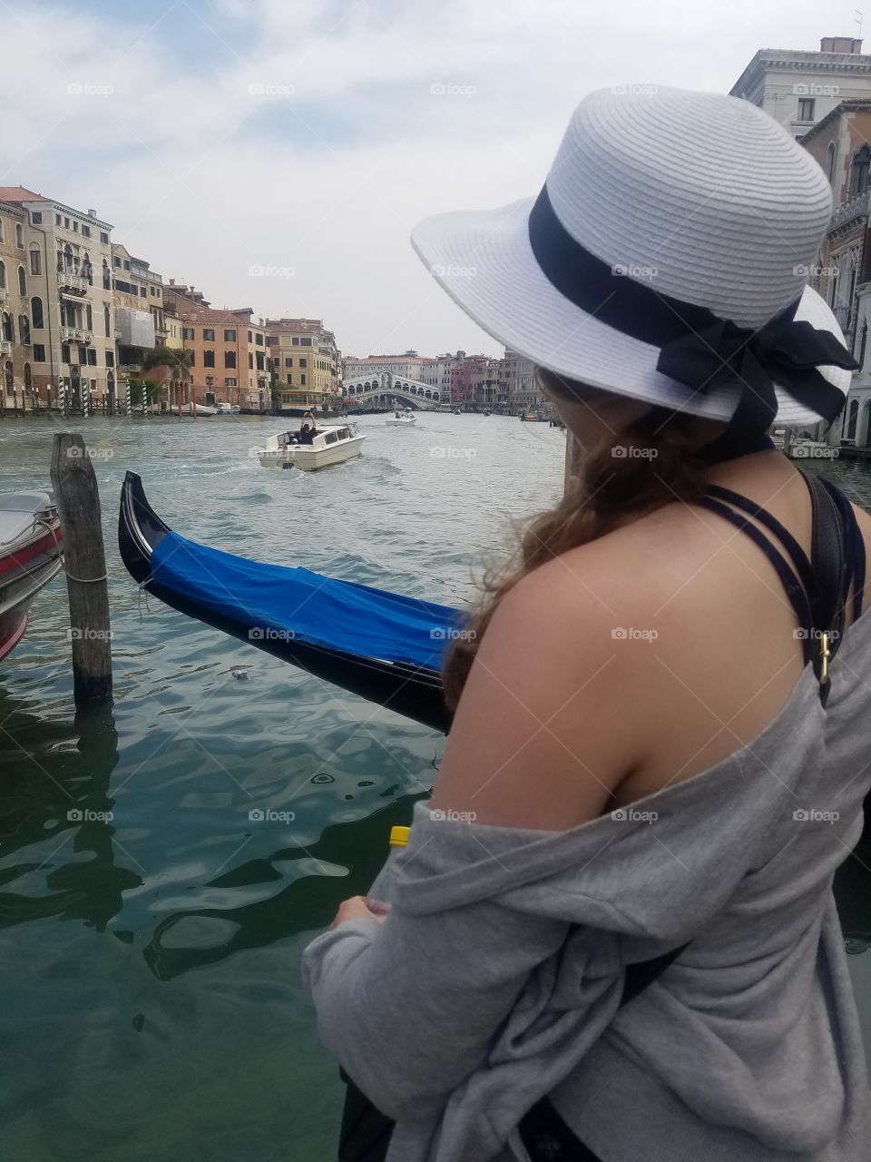 Enjoying the views in Venice, Italy