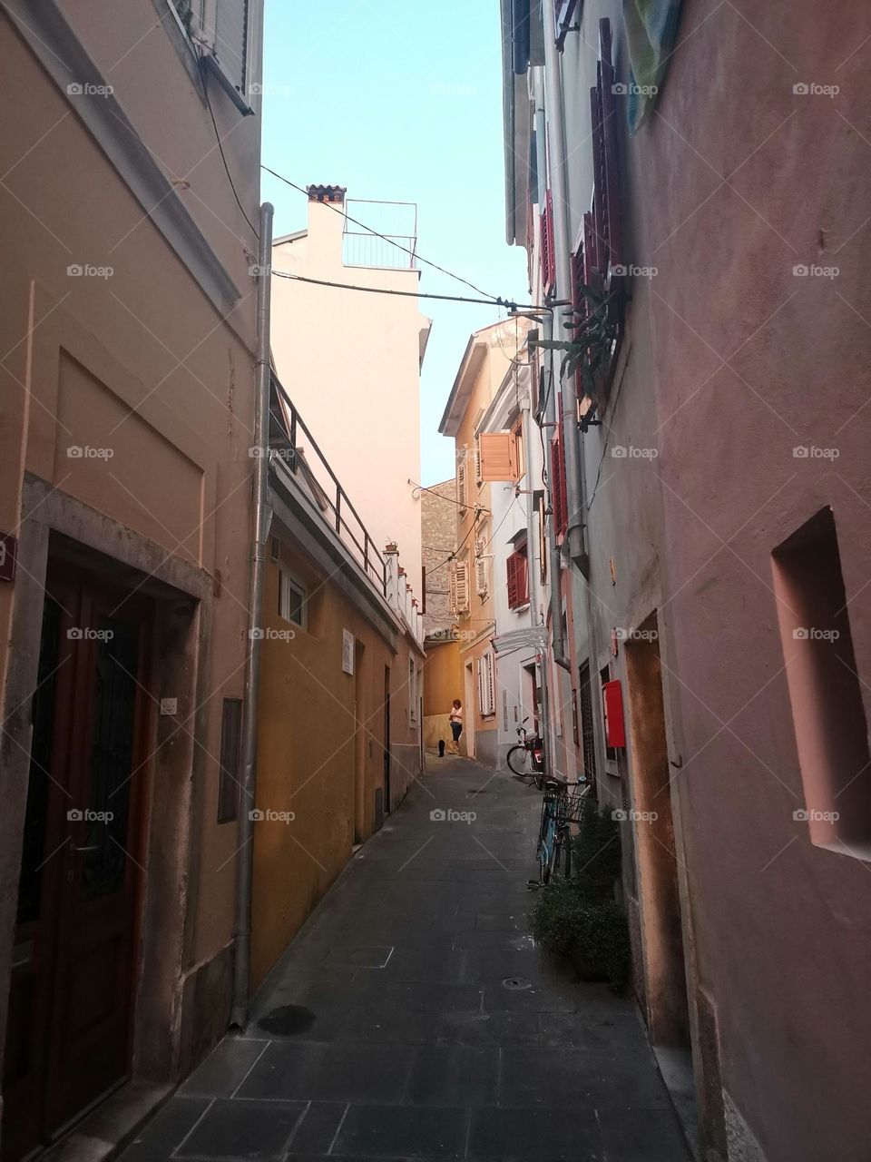 streets in Piran 2