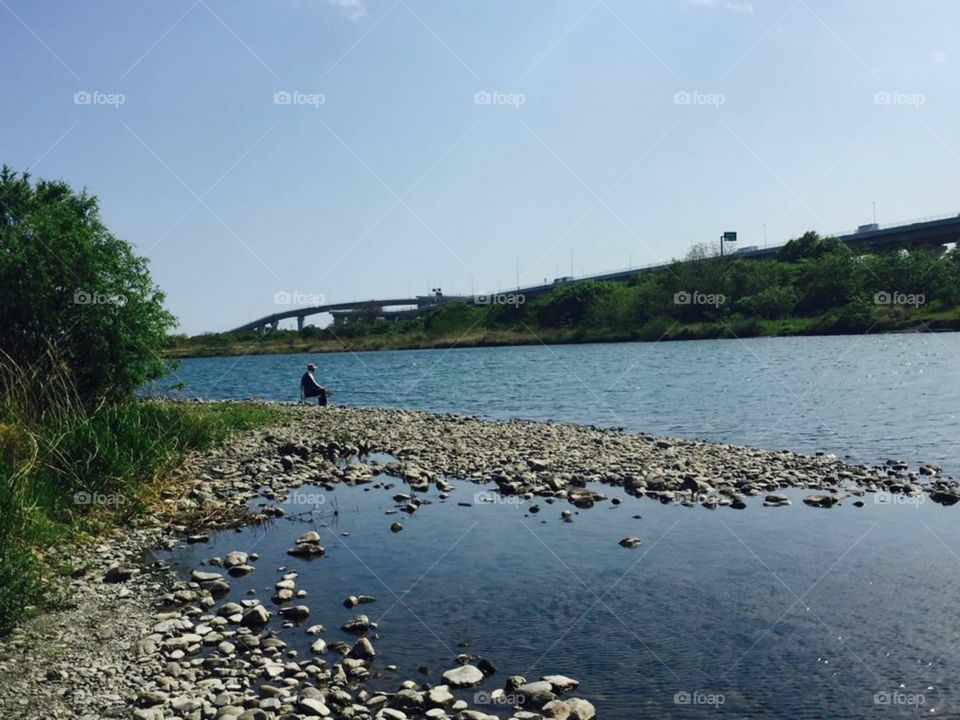 beautiful natural view in riverside