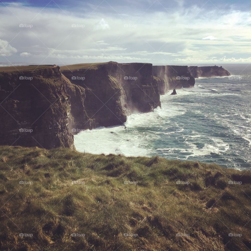Cliffs in Ireland 