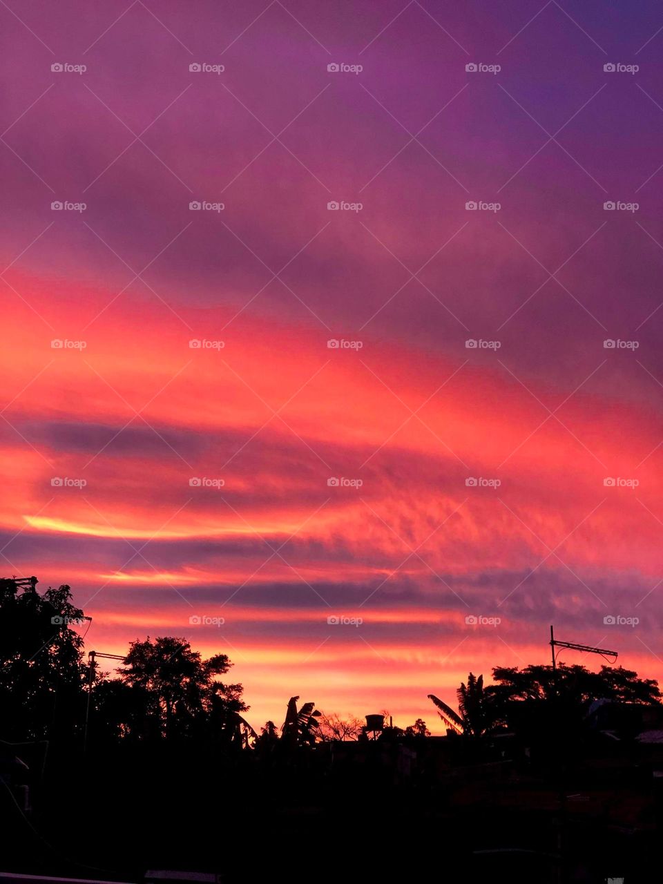 Nascer do sol em João Pessoa 