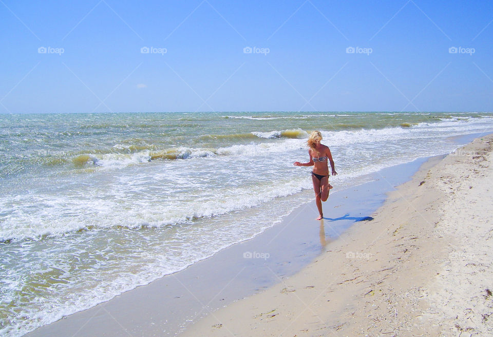 Girl on the beach