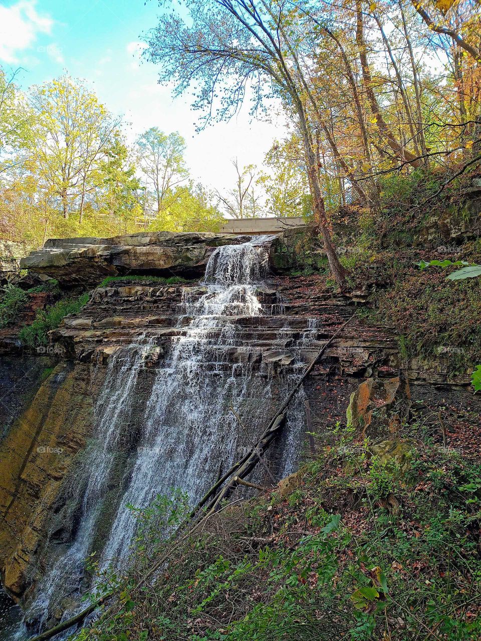 Brandywine Falls in Cuyahoga National Park