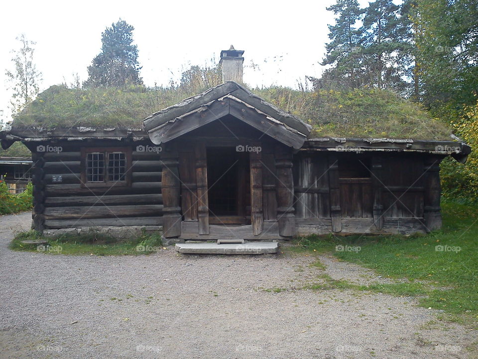 Old Norwegian house