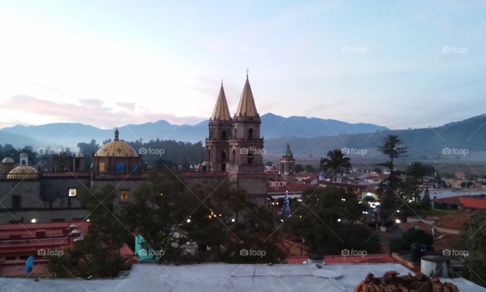 hermosa la parroquia de talpa de allende