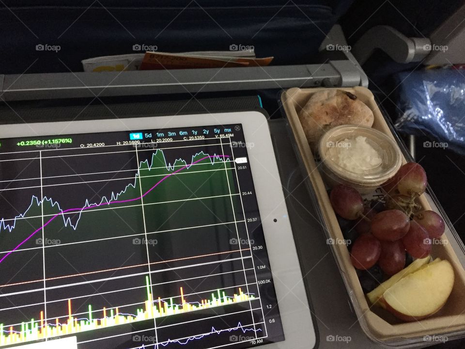 Working en route to San Francisco