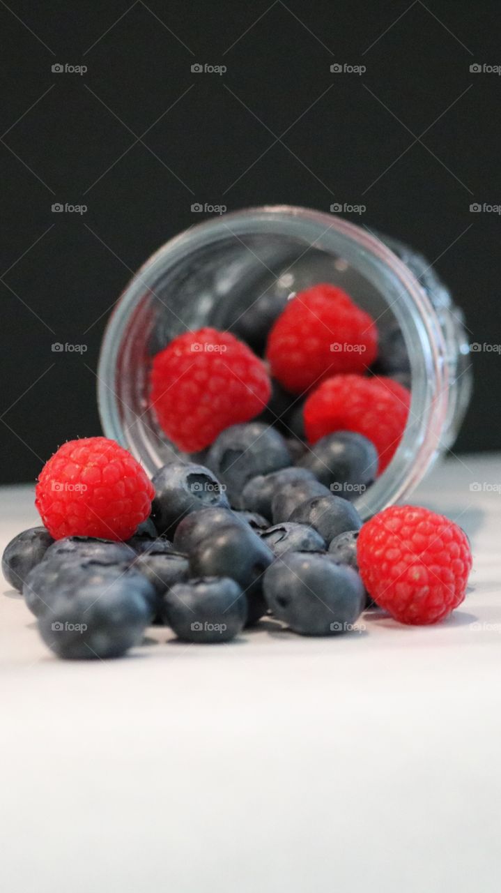 Close-up of colorful berries