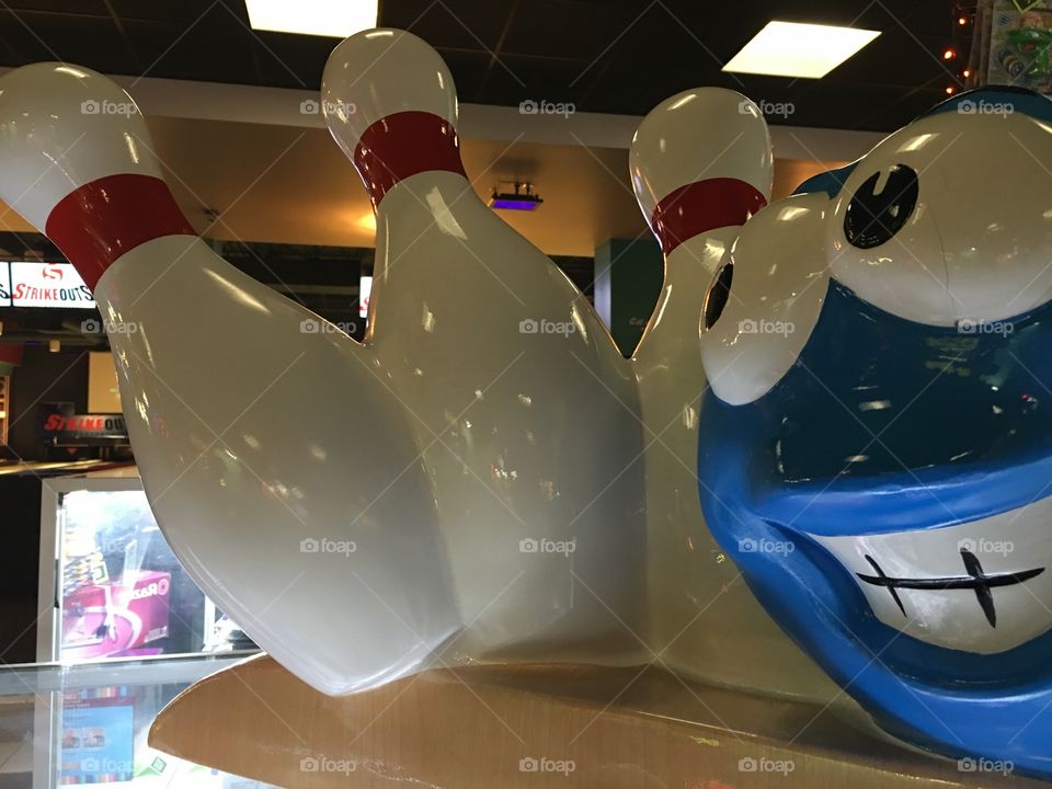 Bowling pins.!