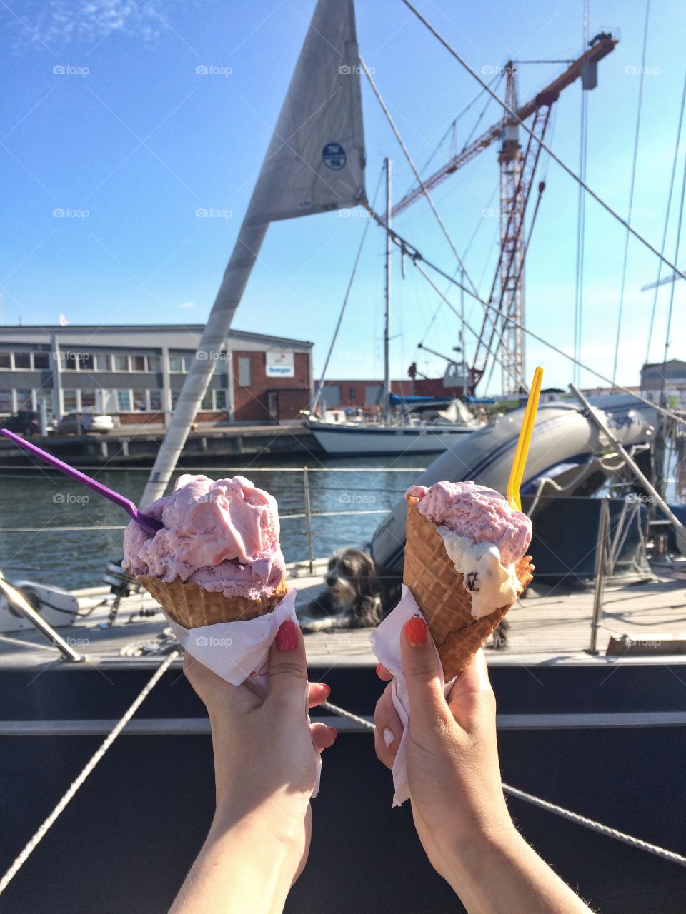 Best summer break with ice cream