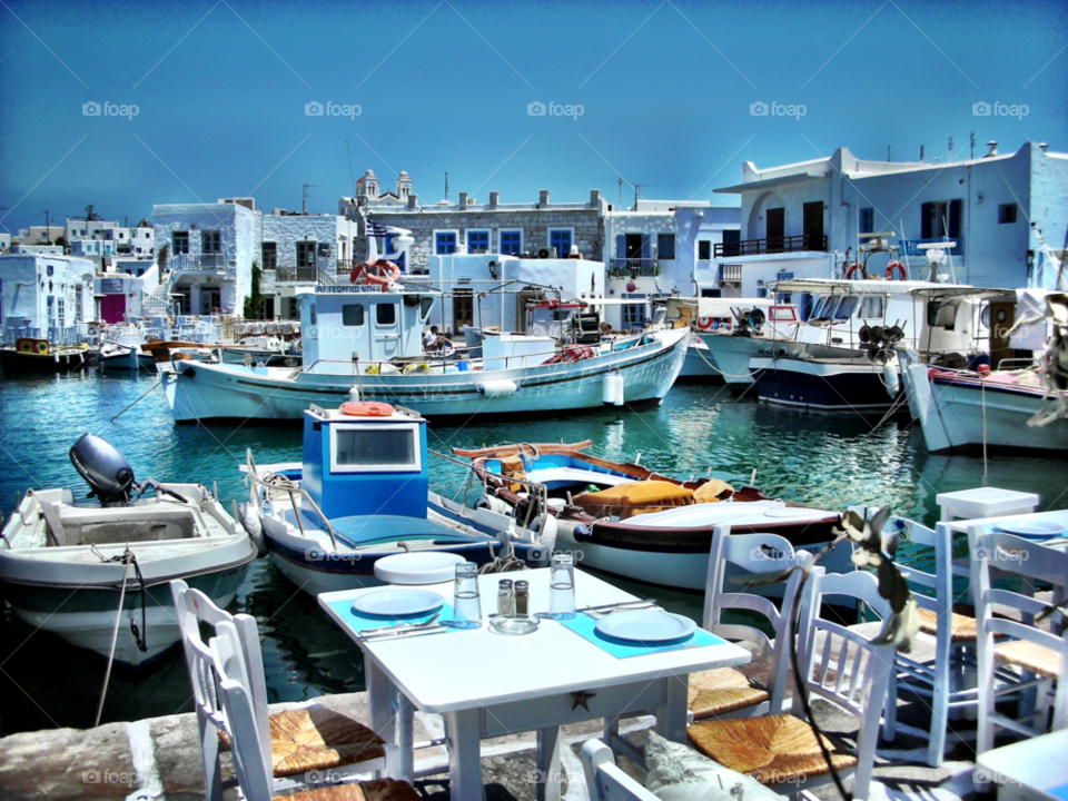 greece beach ocean sky by emmanuelgr