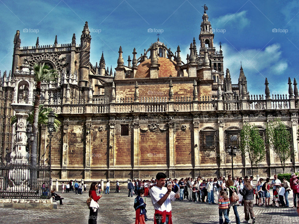 Catedral de Sevilla. Catedral de Sevilla (Sevilla - Spain)