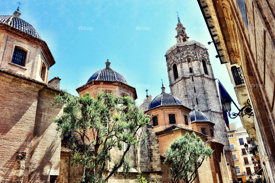 Calle del miguelete, valencia, spain