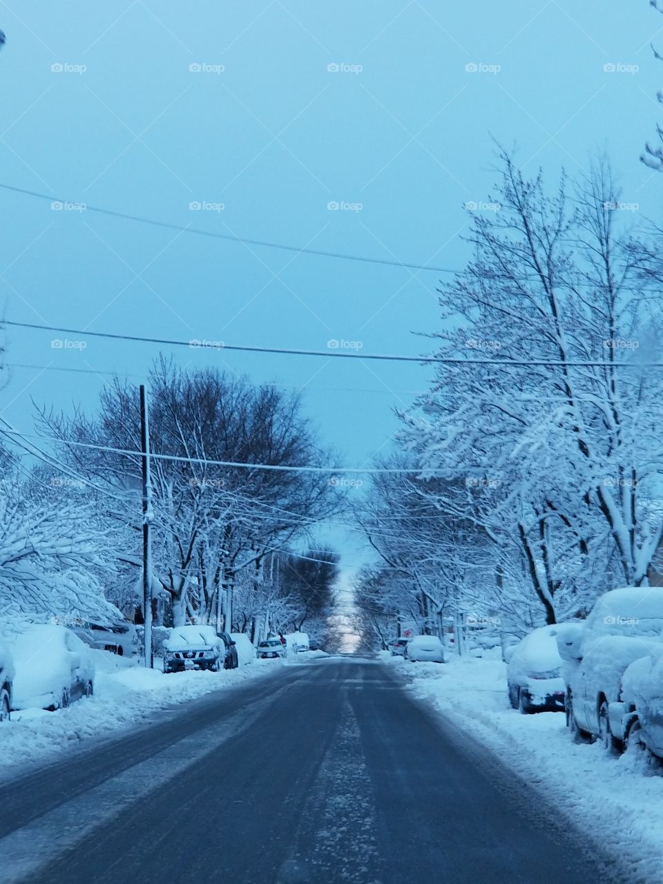 frosty street