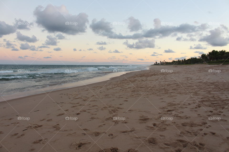 #sunset, #arembepe, #camaçari, #bahia, #brazil, #southamerica, #nature, #landscape, #sand, #beach, #clouds, #waves