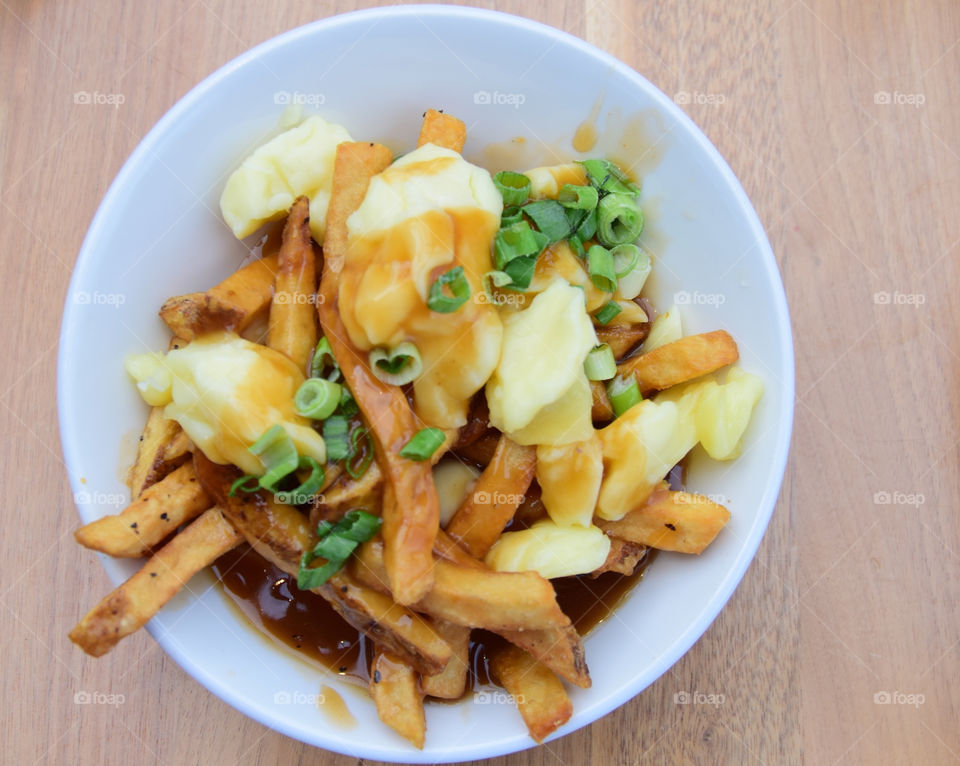 French cuisine, French Canadian classic poutine