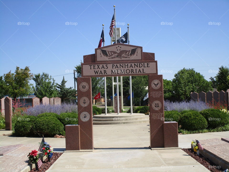 Texas panhandle veteran memorial 
