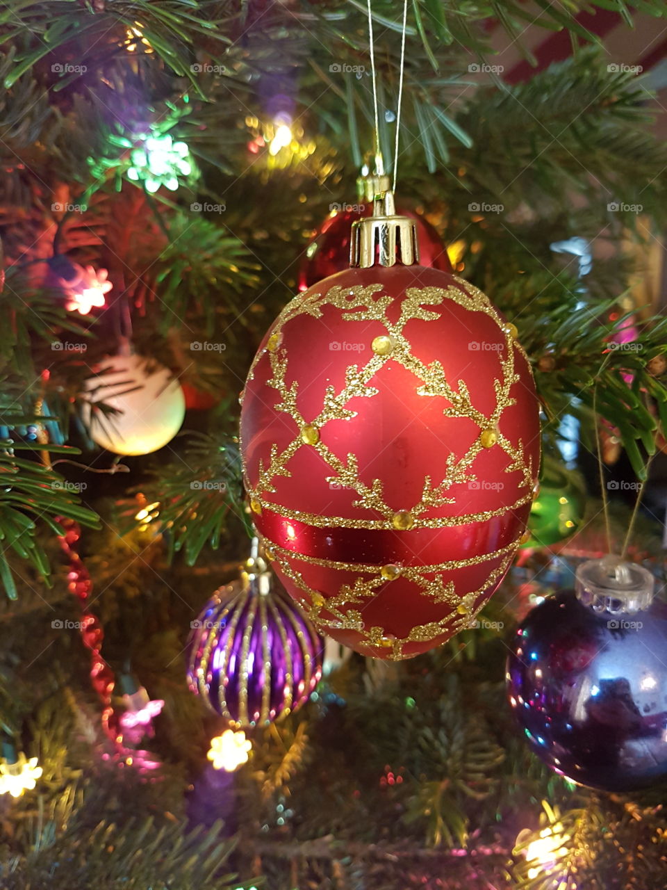 Christmas baubles