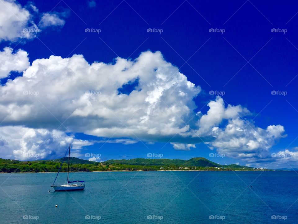 Island off the coast of Puerto Rico