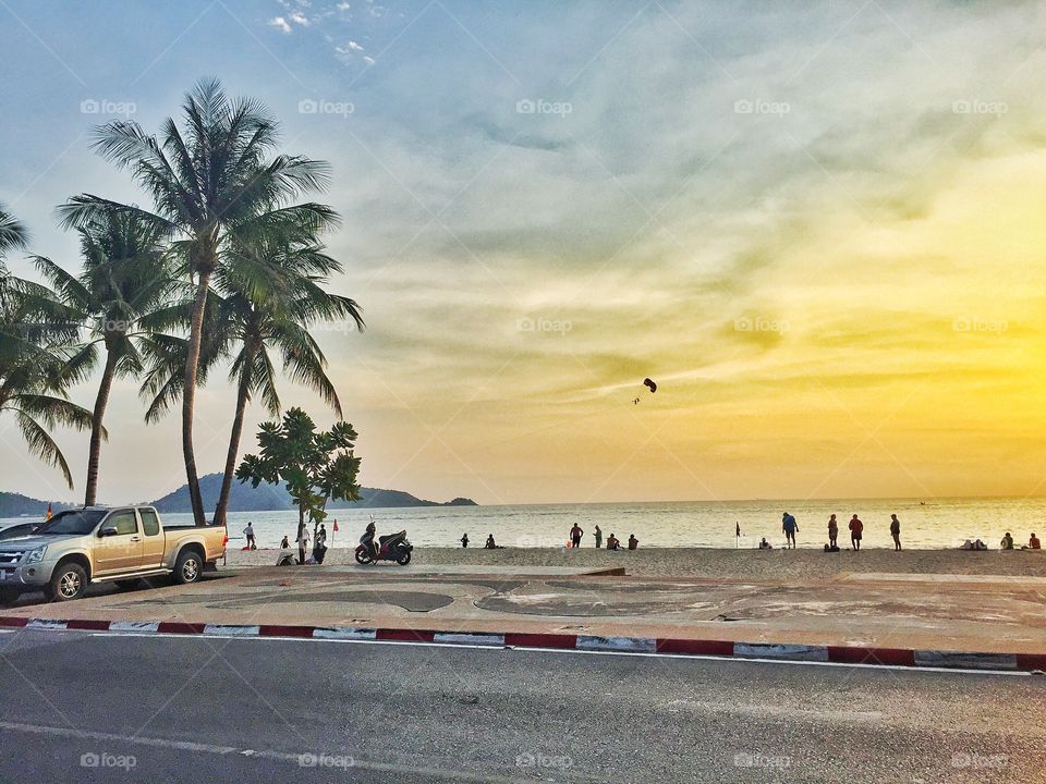 Patong Beach Sunset 🌅 