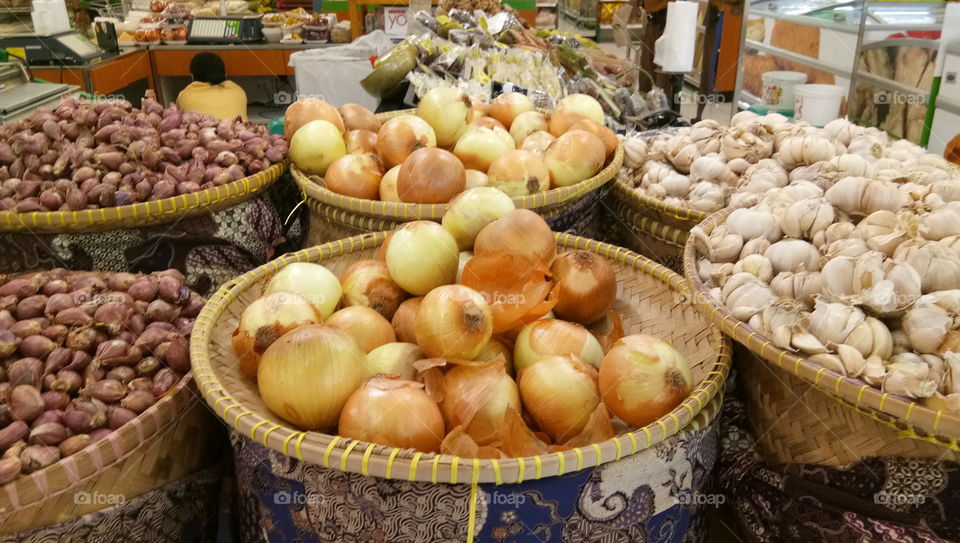 various types of onion