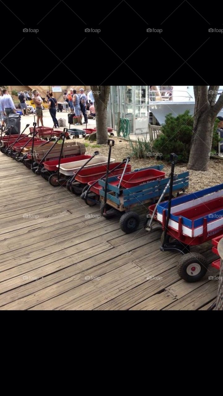 Radio Flyer wagons 