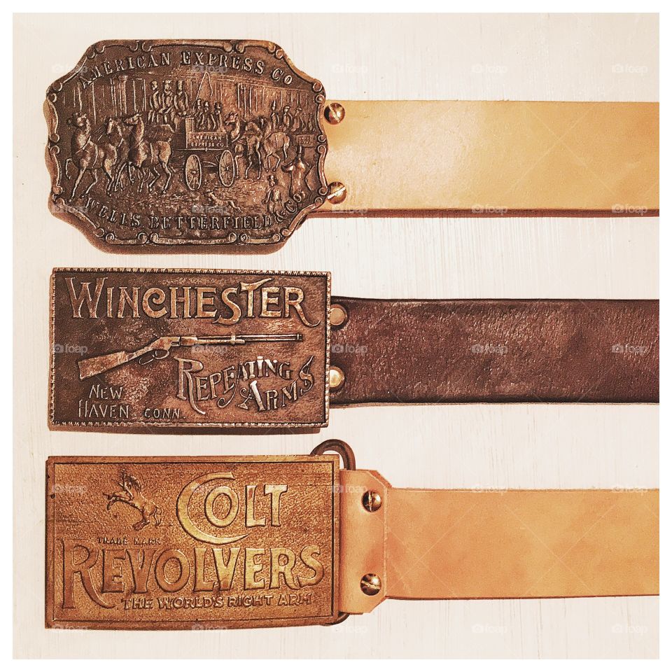 Leather belts