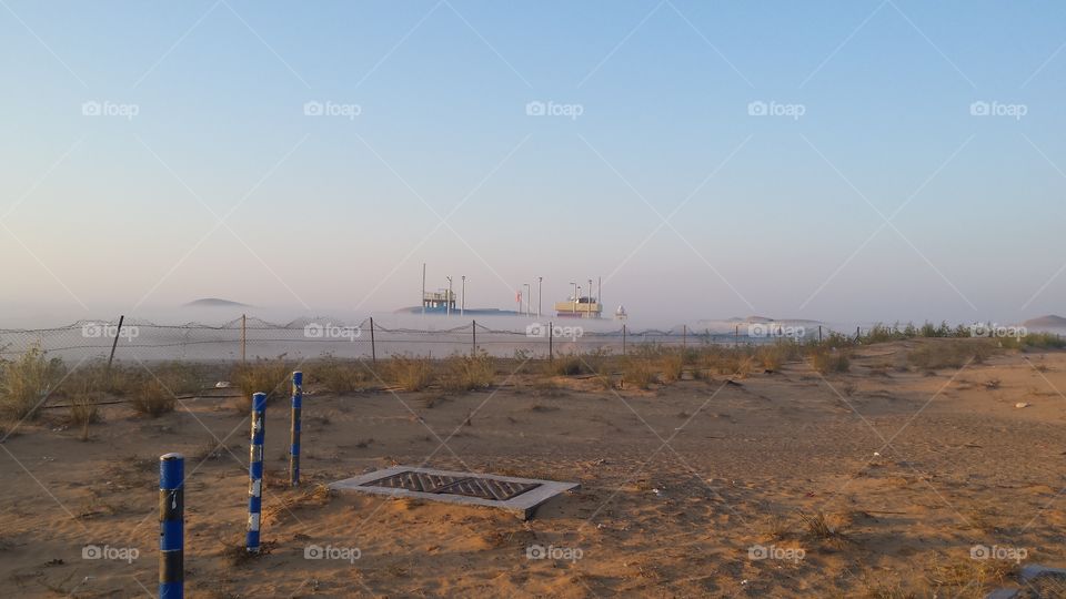 view before the sunset come.