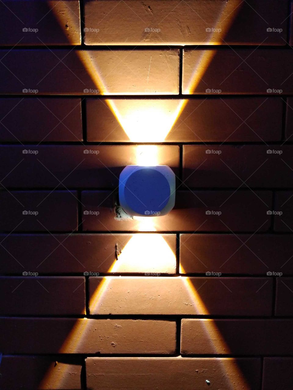 two sided decorative focus light