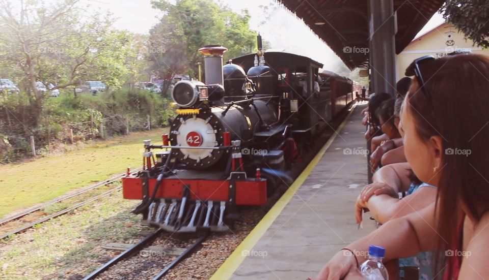 Back to the past (“Maria Fumaça” train Brazil)