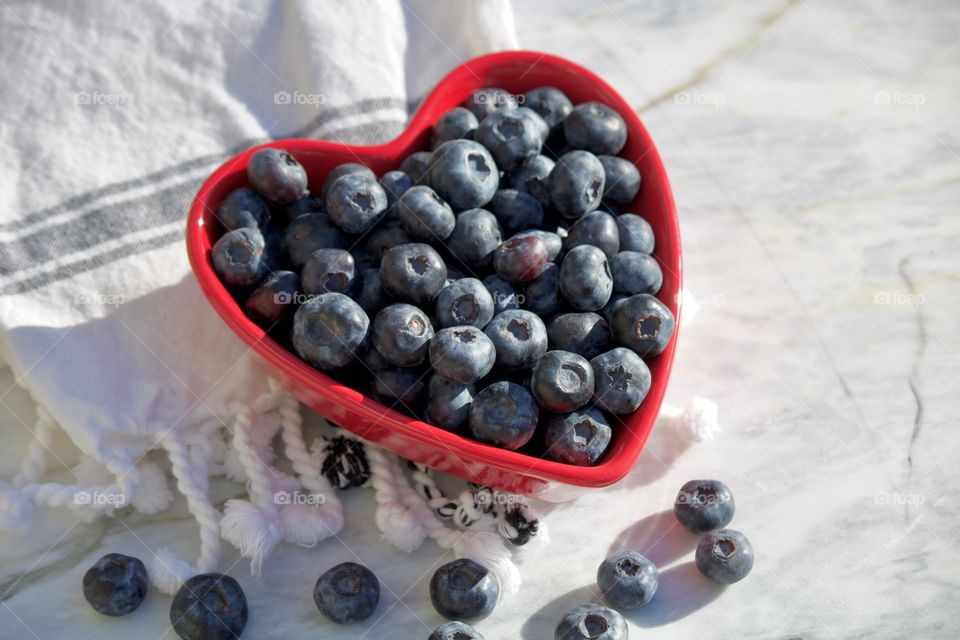 Blueberries from the garden 