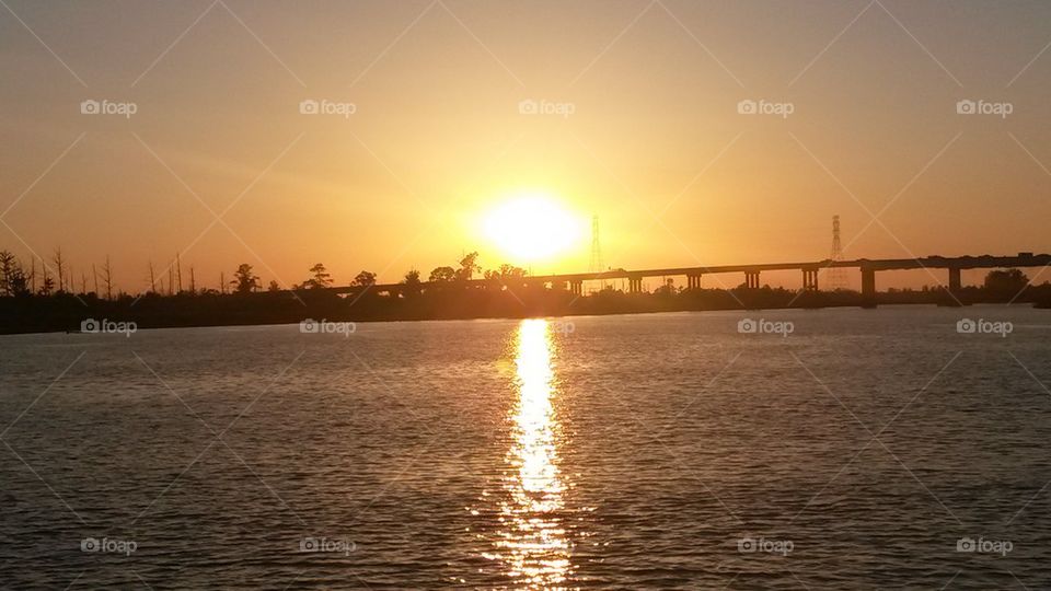 Cape Fear River Sunset