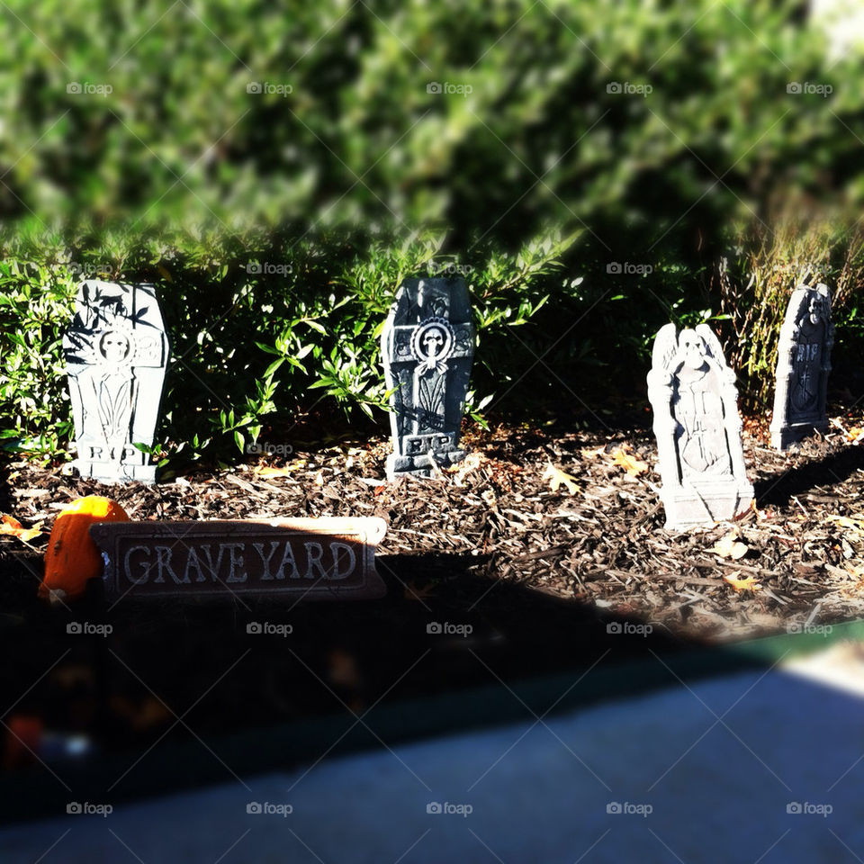 holiday graveyard halloween landscaping by MedicMan85