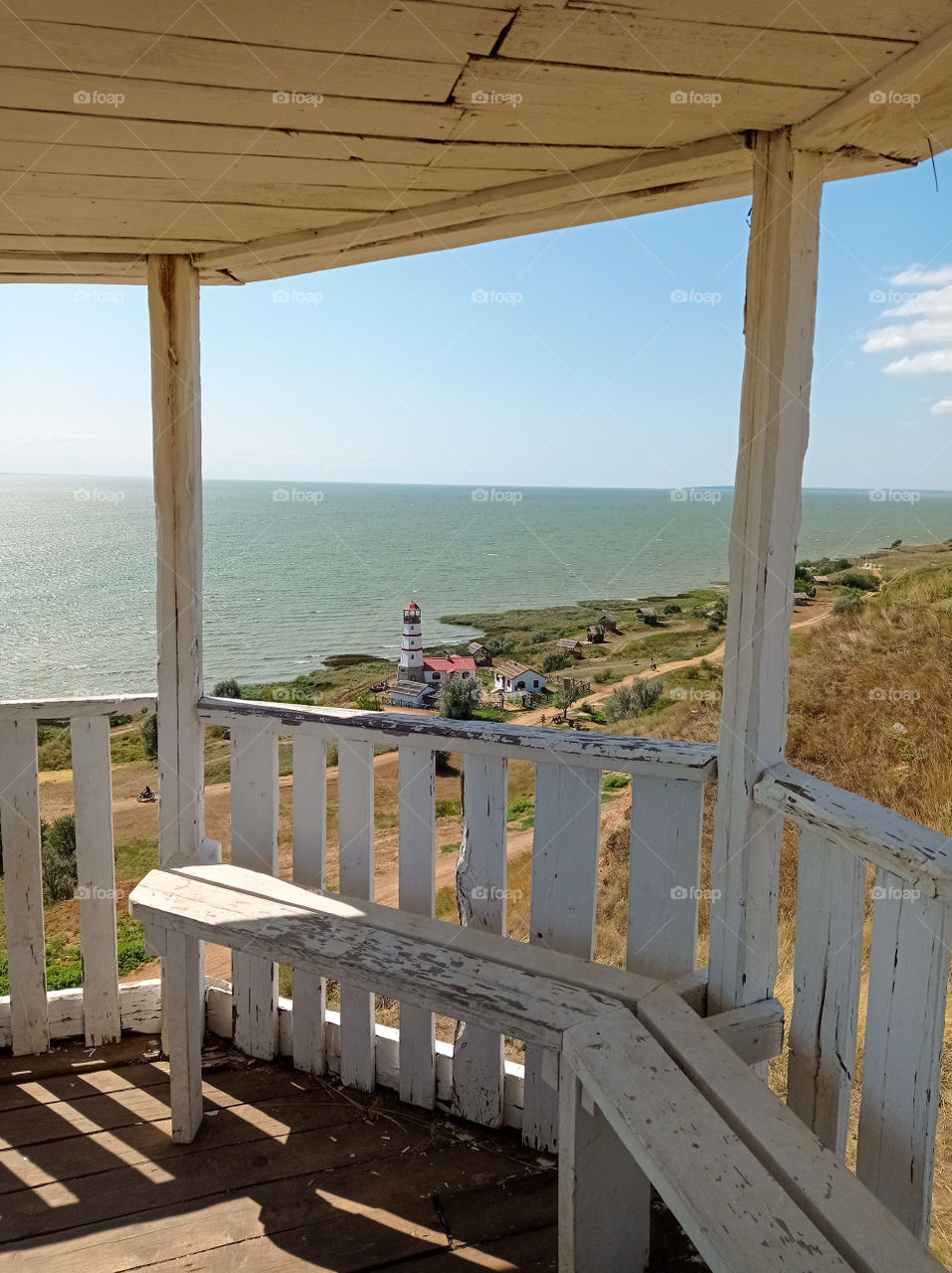 sea view from above