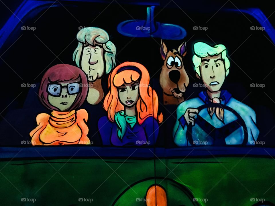 Joysticks retro arcade Scooby Doo 