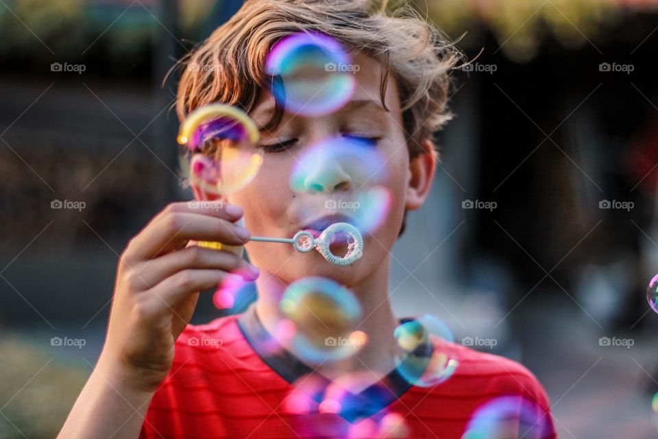 Bubbles and joy