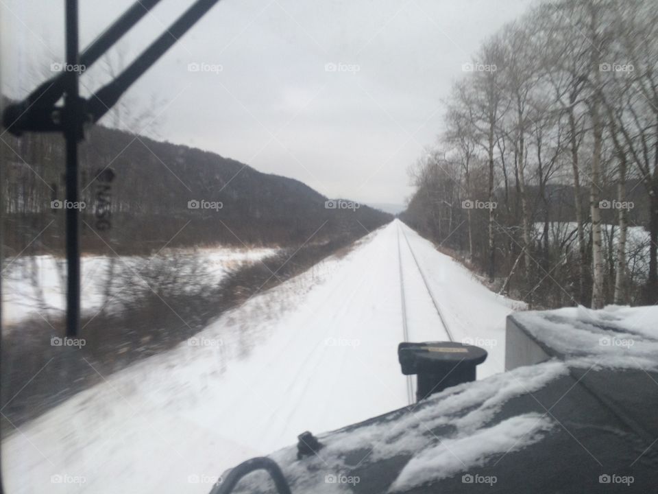 Winter on the rails