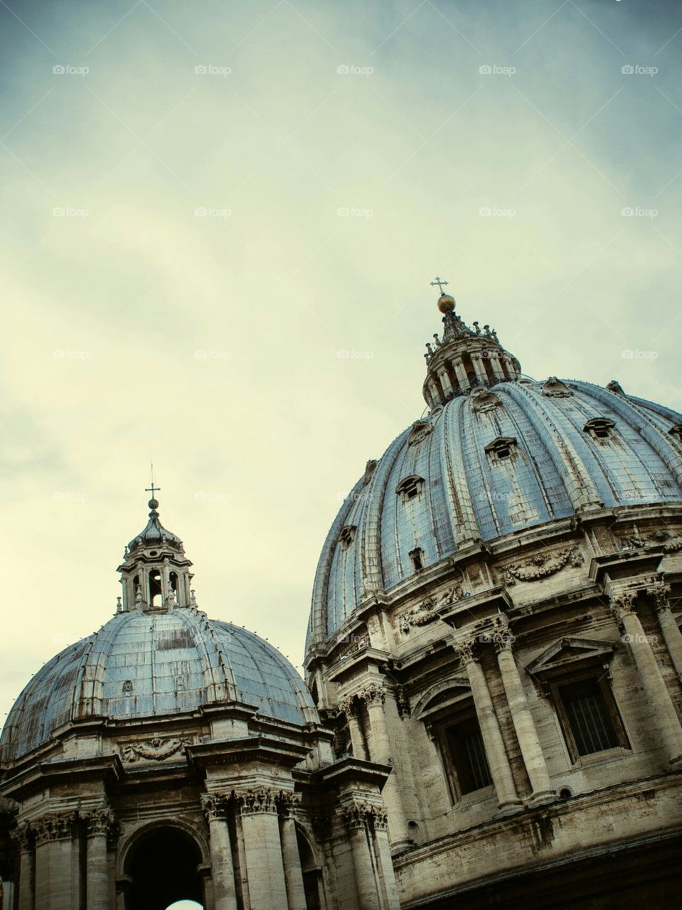 dome of saint Peter. holidays in Rome