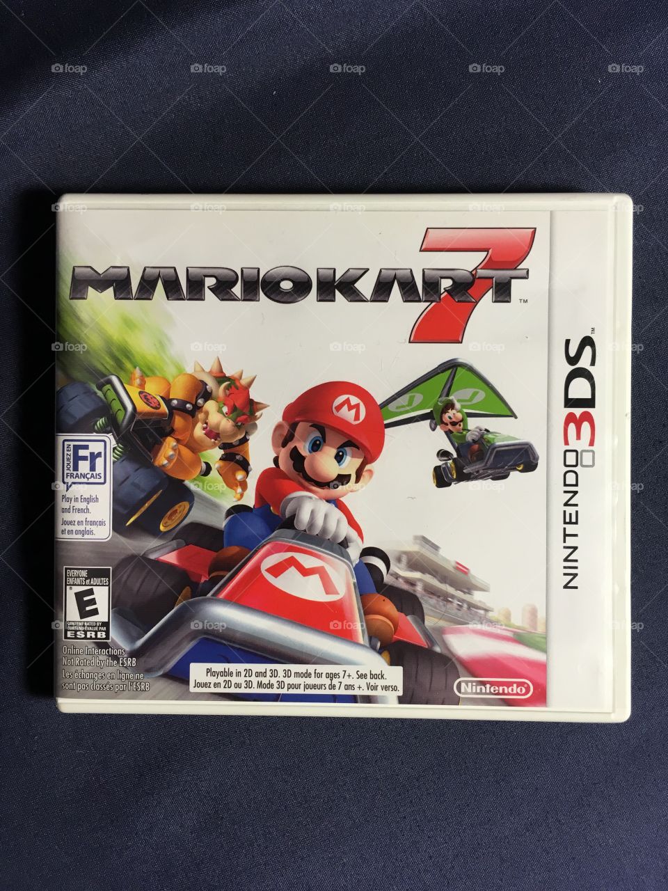 Mariokart 7 for the Nintendo 3DS - released 2011