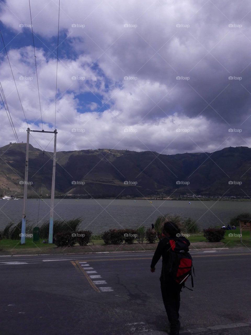 Laguna de Yahuarcocha-Ibarra.