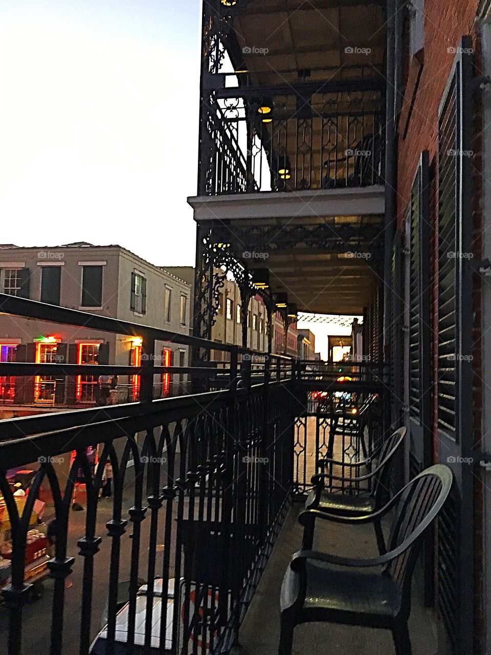 New Orleans balconies 