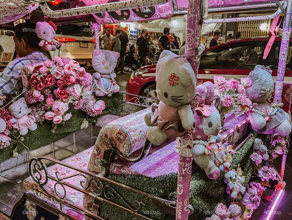 Perfect tuk tuk in Bangkok 