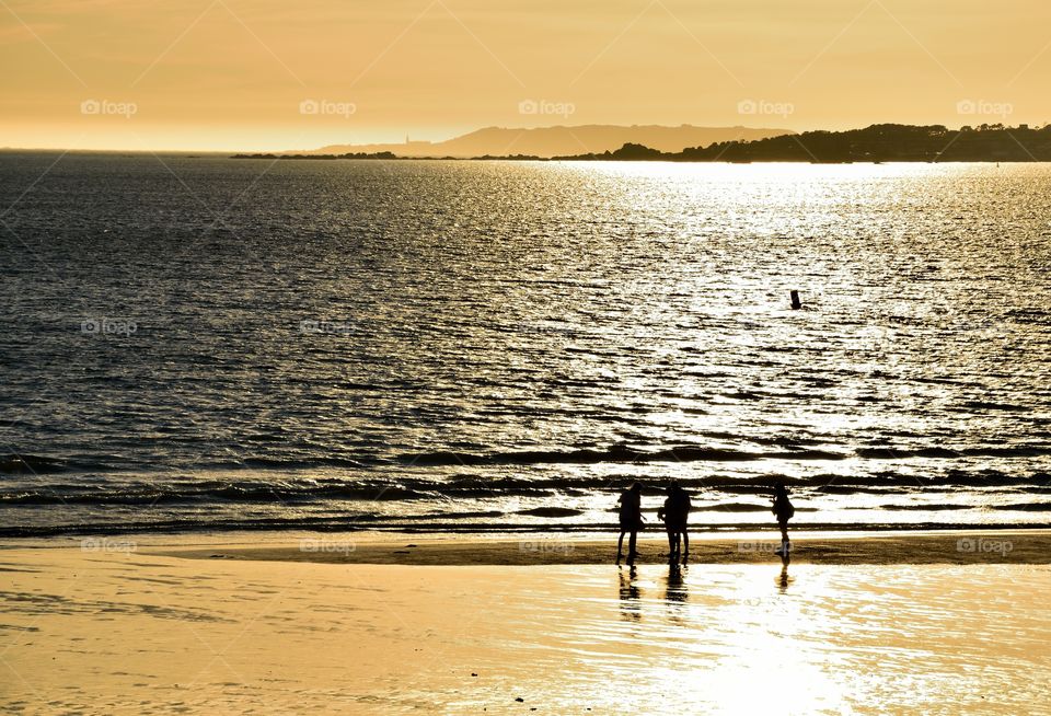 A Lanzada beach, Galicia, Spain.