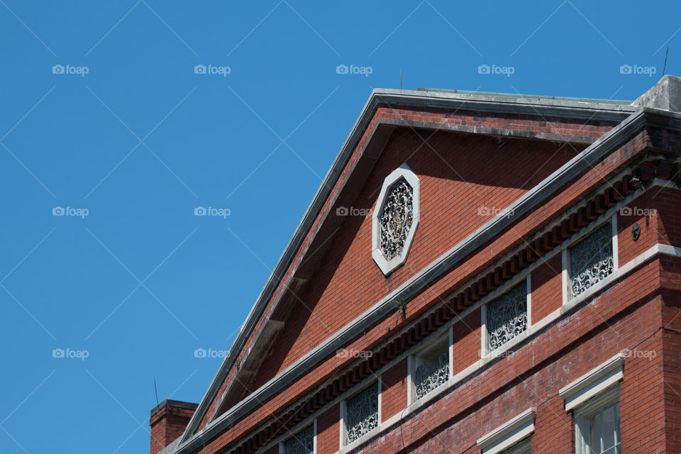 Roof of the building 