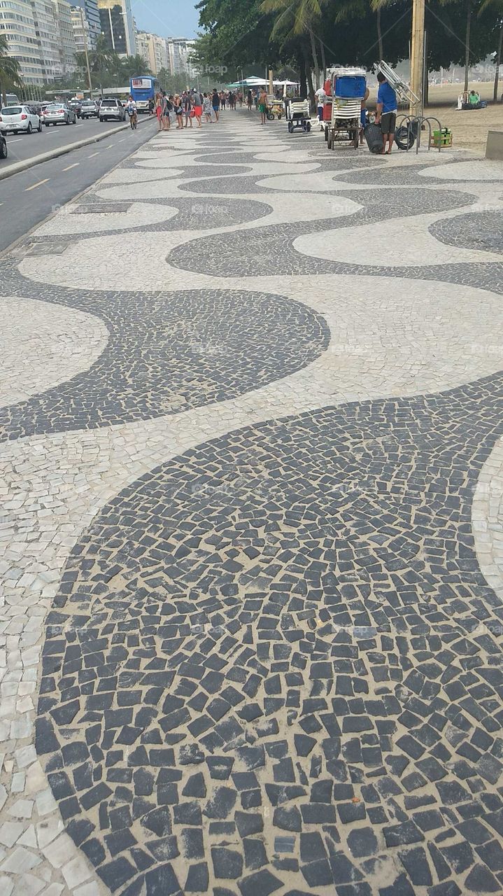 Calçada Copacabana Rio de Janeiro/RJ - Brazil