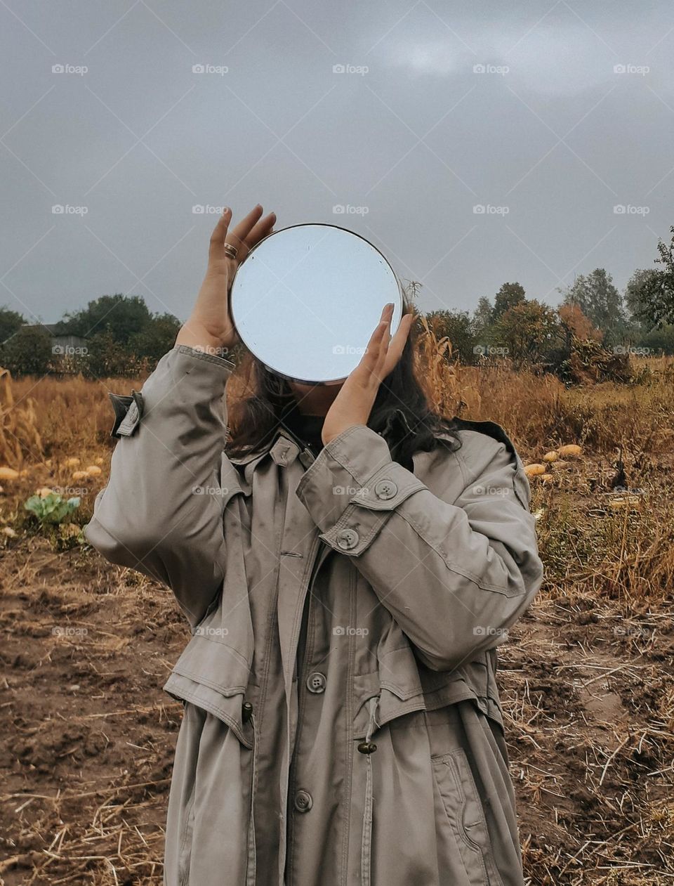 Reflection of a girl's soul