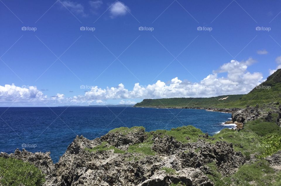 Guam shoreline