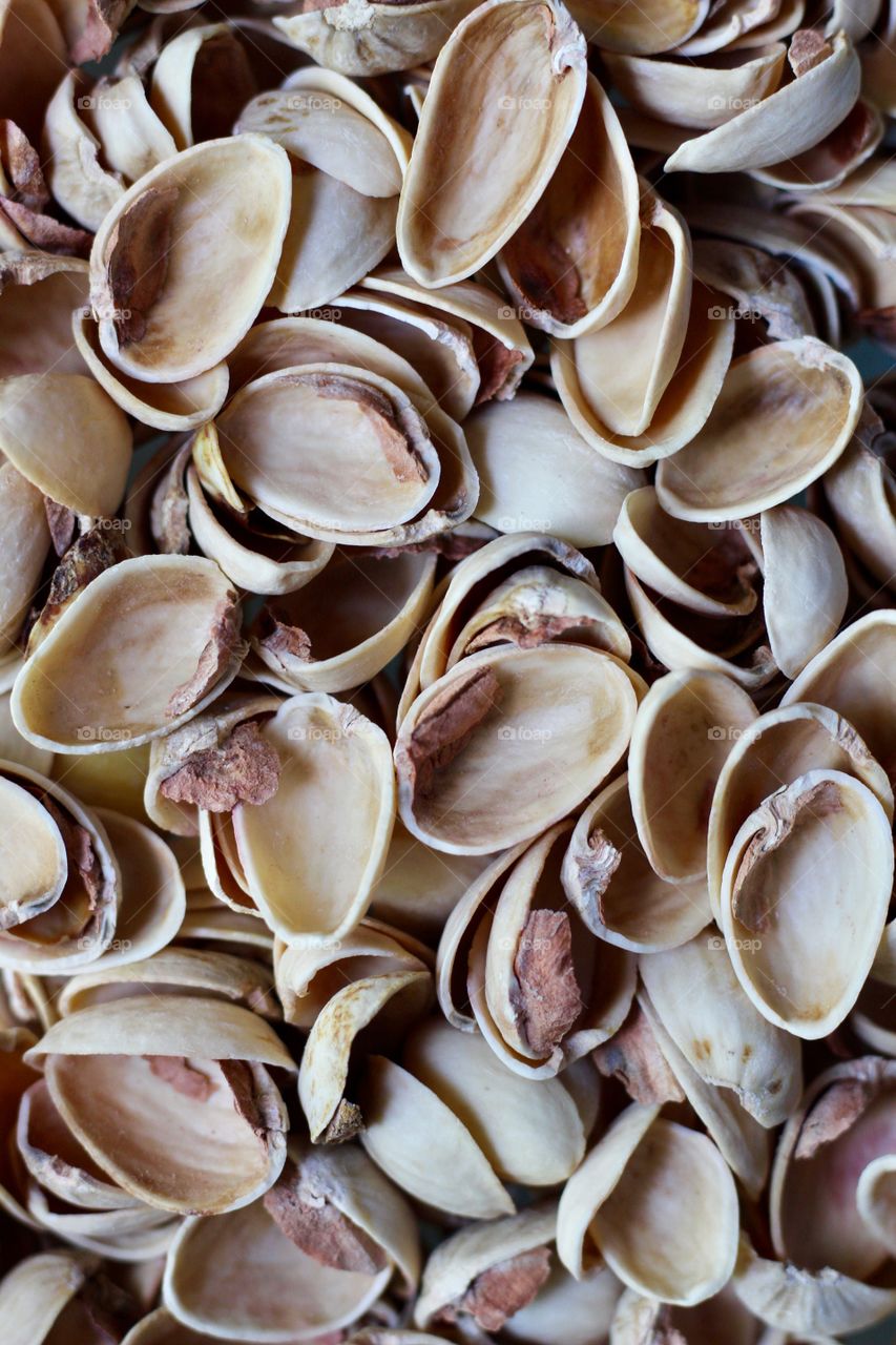 Creative Textures - pistachio shells