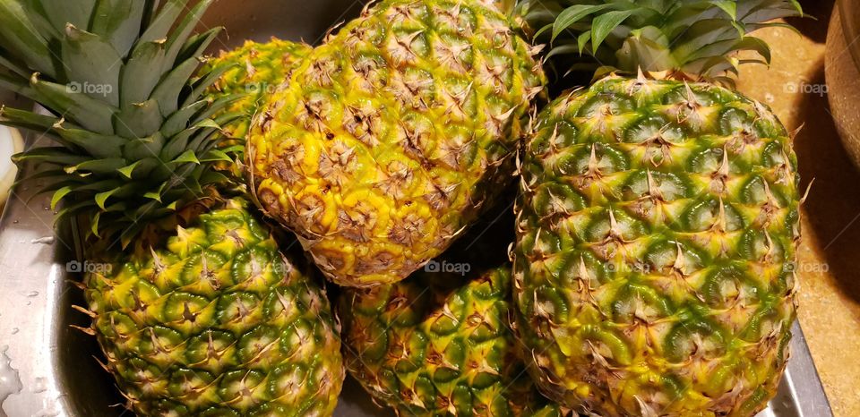 Fresh Pineapples 🍍 😋 and sweet