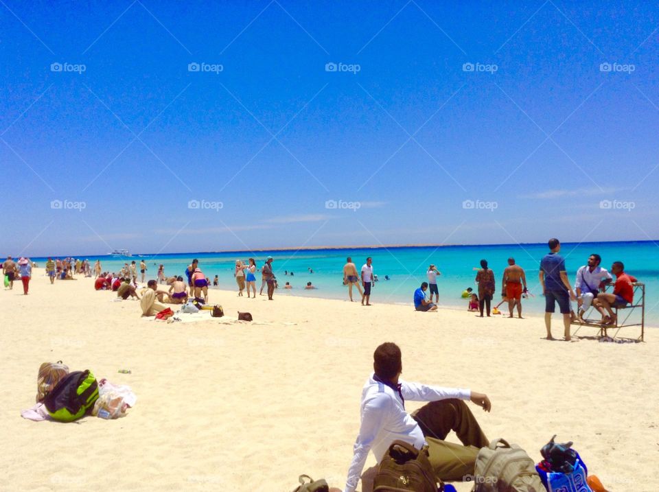 Spend a nice day at Hurghada beaches in Egypt 