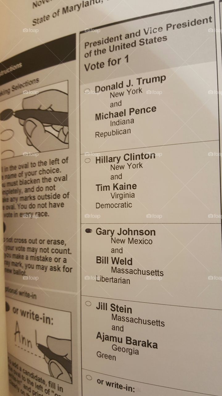 Gary Johnson For President